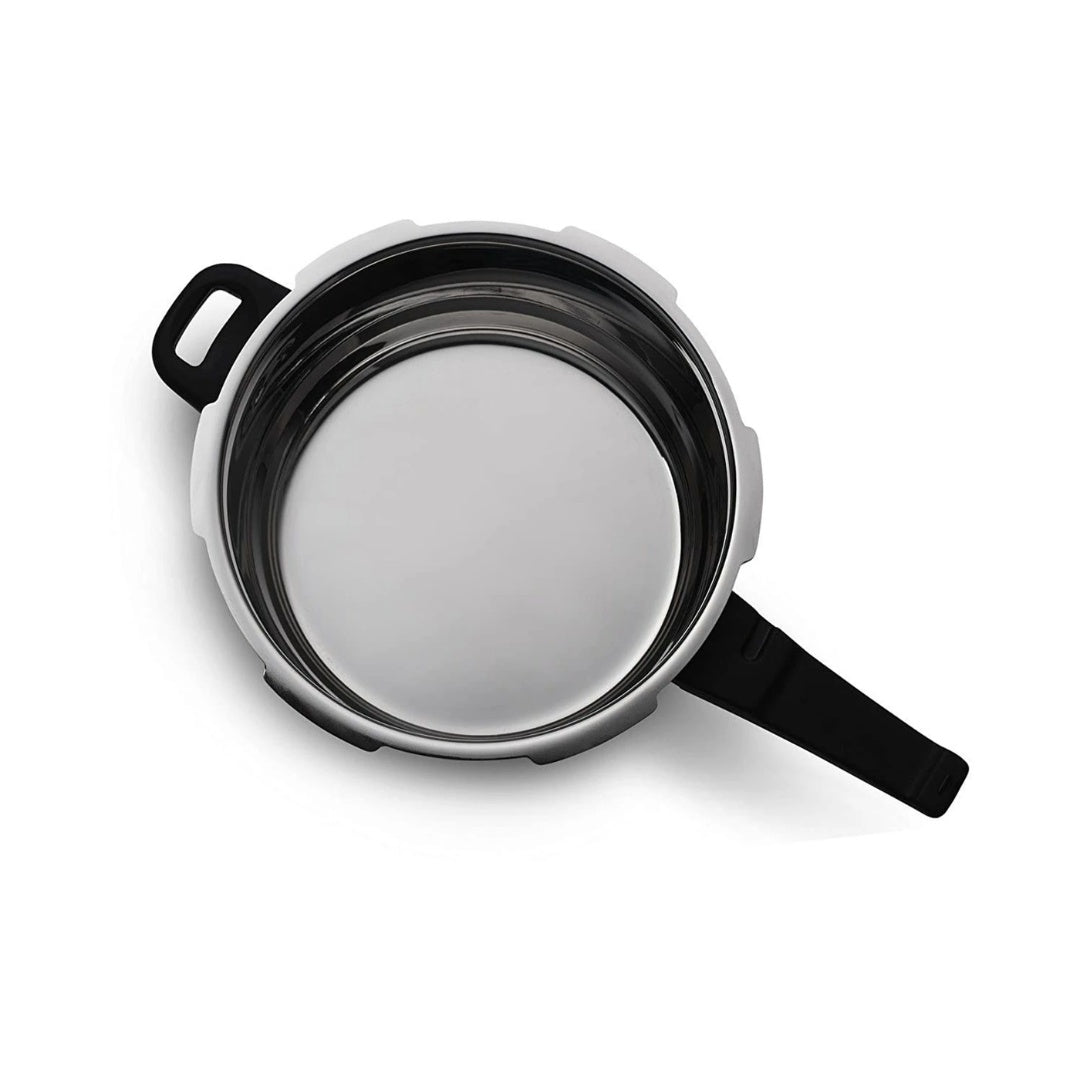 Butterfly BL-5L Blue Line Stainless Steel Outer Lid Pressure Cooker | Stainless steel pressure cooker with ATB | Gasket Release Vent (GRV) | Safety valve
