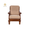 Goodwood JK-HIGH BACK 3+1+1 Sofa | Premium Fabric | Frame Material: Rubber Wood |