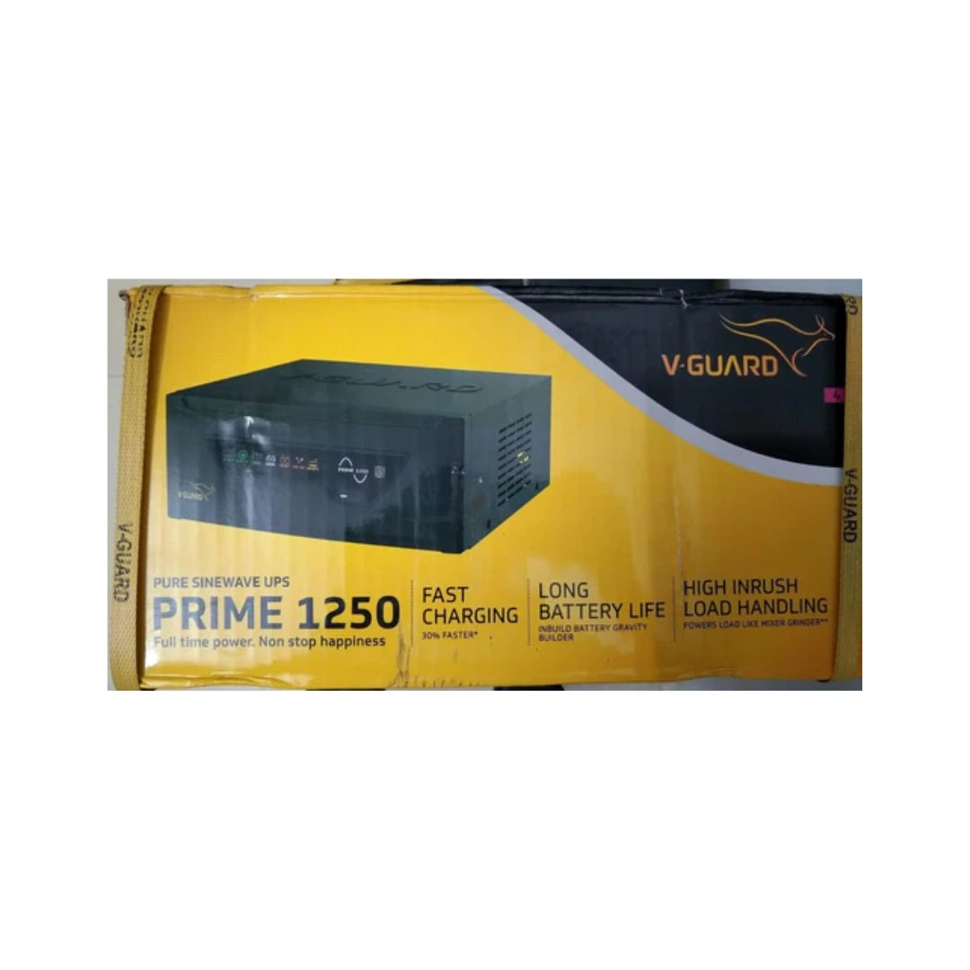 V-Guard  DUPS  Inverter | Versatile Backup Options | Built-in Protections | Overload | Low Battery | Short-Circuit Safety |