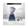 Preethi Xpro Duo MG 198 Mixer Grinder, 1300W | A.B.S Body Material | Rotary Switch with 3 Speed and Pulse