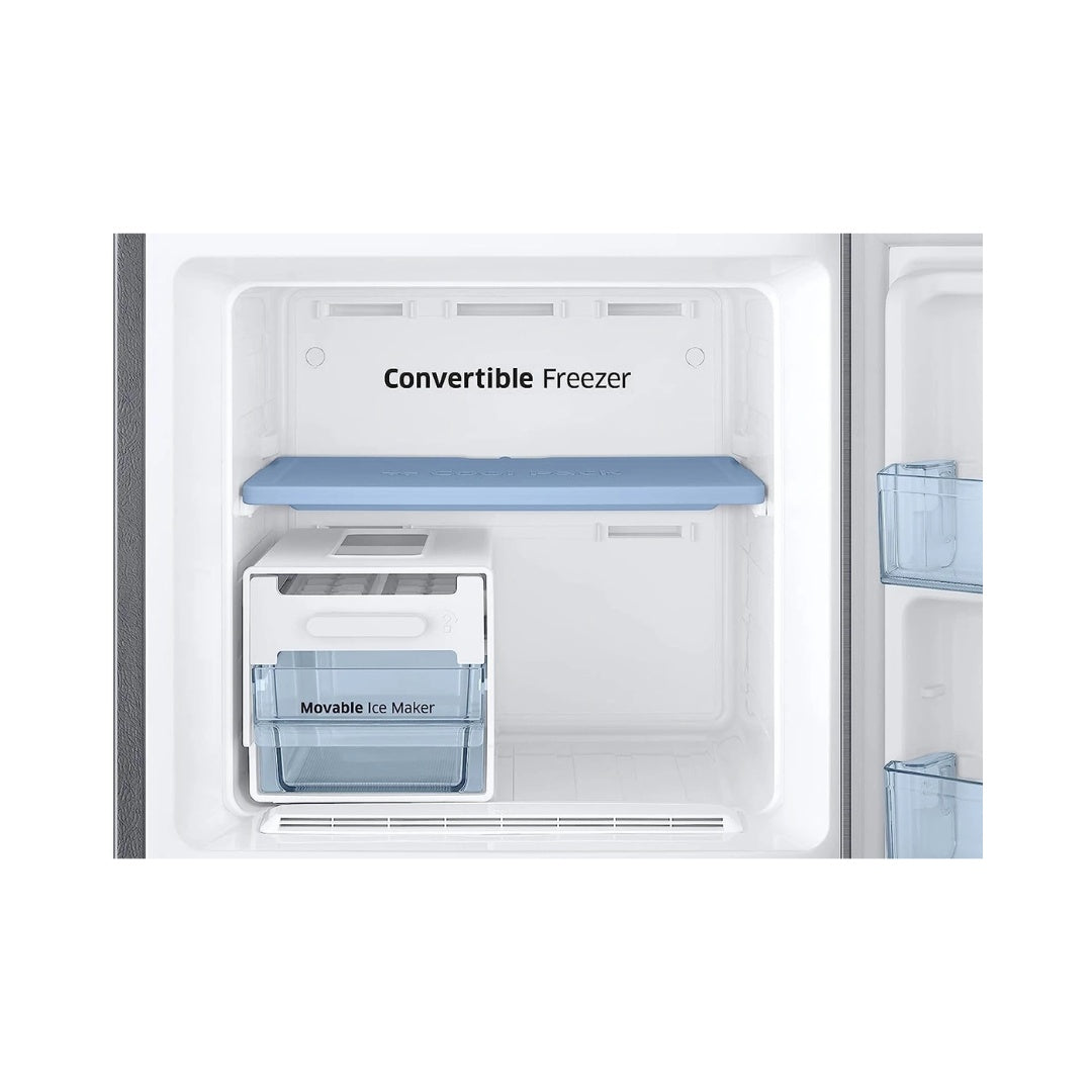 Samsung 256 L Double Door Refrigerator | Digital Inverter | 5-in-1 Convertible | For Energy savings up to 20%