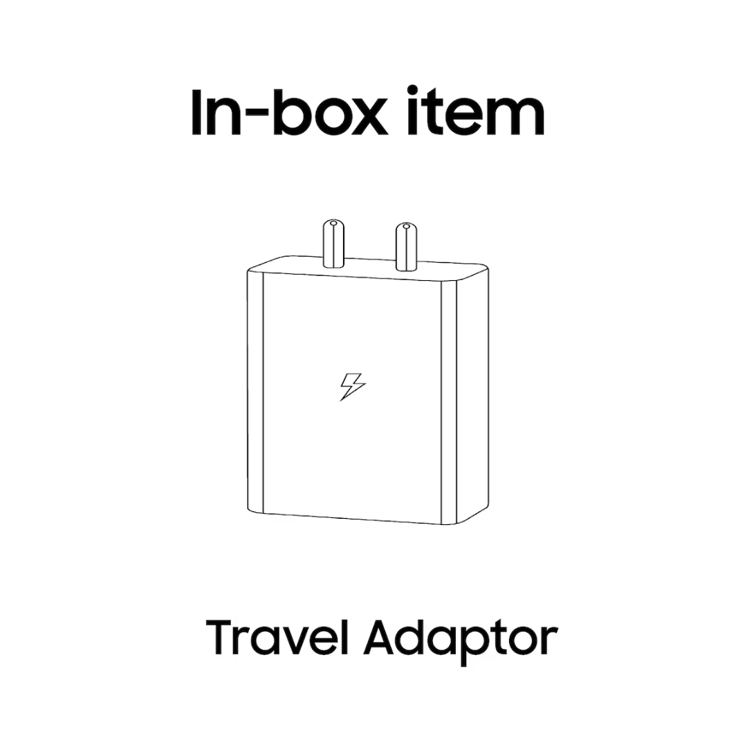 Samsung 45W Adaptor | Superfast Charging 2.0 Max | 45W PD 3.0 PDO/PPS max. 45W | Low Standby Power Consumption (5mW)