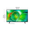 Sony BRAVIA 2 Series | 43 inches 4K Ultra HD Smart LED Google TV | 4K Processor X1 | Google TV  Features | Apple Airplay | Apple Homekit | Alexa