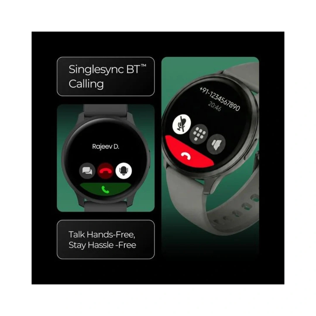 Fastrack Jupiter R3 | 1.38" TFT 2.5D Display | Push Button Interaction | HRM,SpO2 & Sleep Tracking