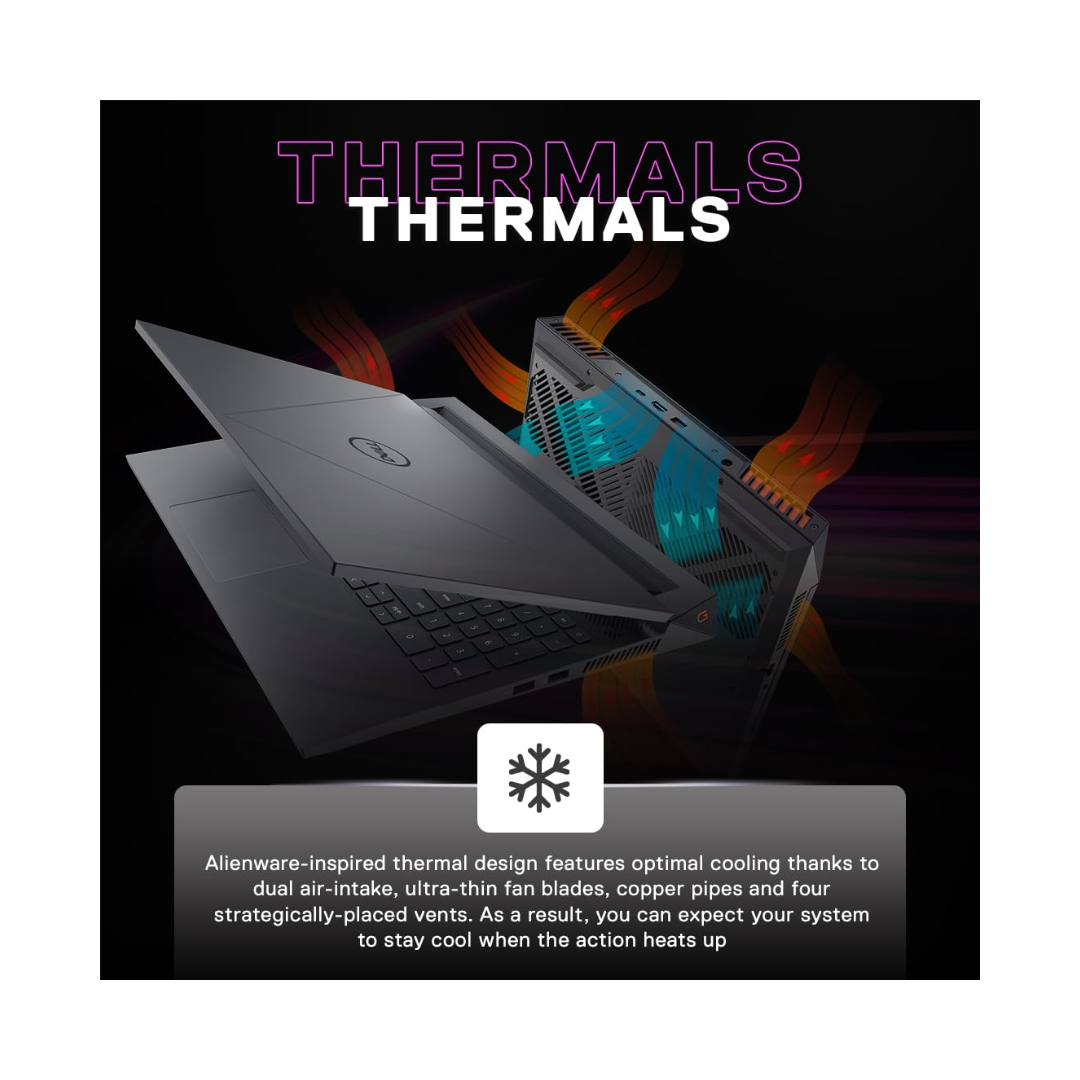 Dell G15 5520 Intel Core i5 Laptop - Thermal Design