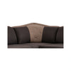 Chikkana Button Corner Sofa  | Rubber Wood |  Seating Capacity 2+1+1(Corner) |