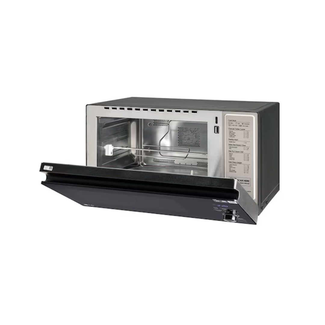 LG 28 L Wi-Fi Enabled Microwave Oven | Charcoal Lighting Heater + convection cooking | Wi-Fi enabled with LG ThinQ app | User-friendly controls | Motorized 360° rotisserie