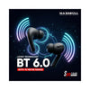 Maxobull SM Pro S Earbuds | 16mm Drivers for Enhanced and Immersive Sound | Bluetooth 6.0 With 15-Metre Wireless Range | IPX6.0 Water Resistant Protection