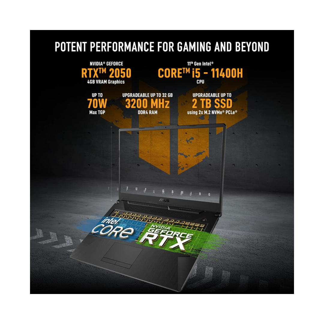 Asus TUF Gaming F15 - Laptop - Hardware