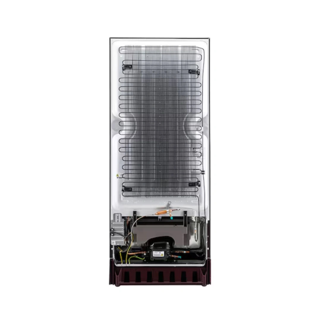 LG 224L 5 Star Single Door Refrigerator | Smart Inverter Compressor |  Toughened glass shelves |  Fast Ice Making | Auto Smart Connect