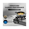 Preethi Blu Flame Gleam Glass Top 2-Burner Manual Gas Stove