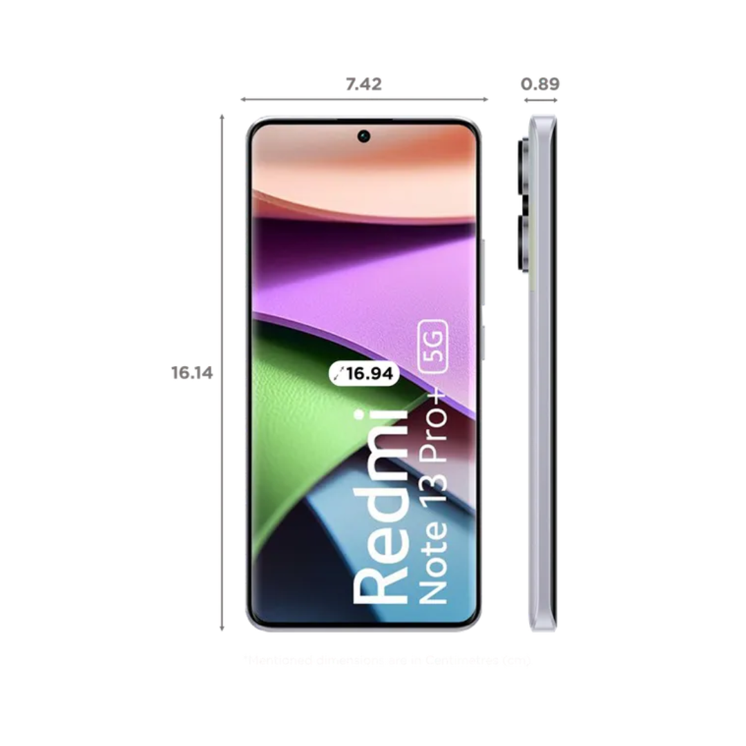 Redmi Note 13 Pro Plus - Dimnesions
