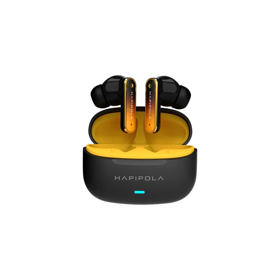Hapipola Torque Earbuds | Bluetooth v5.3 | 13mm Driver | Up to 23 hours Playback Time | Touch control