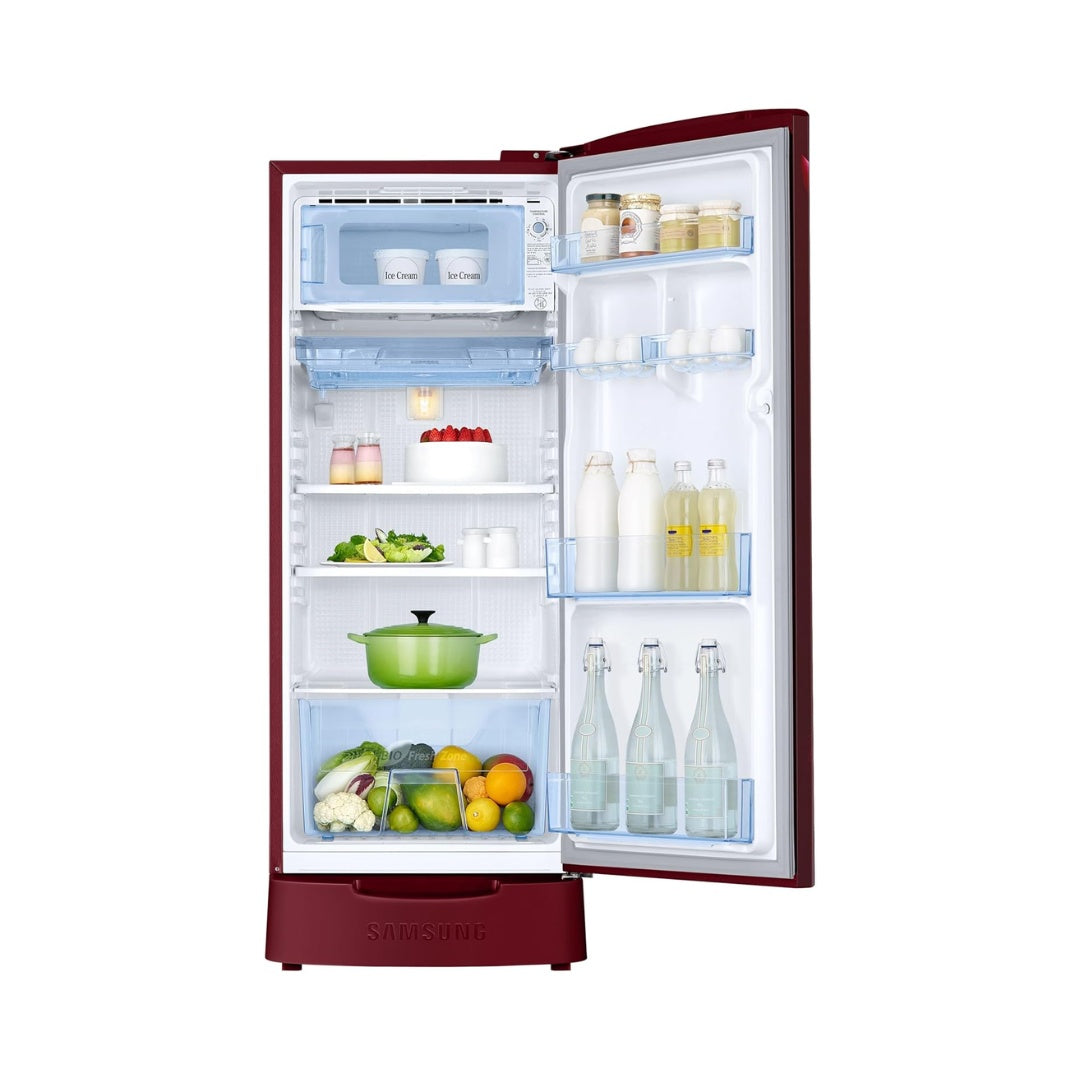 Samsung 183L 3 Star Refrigerator |  50% less power, backed up by 20 year warranty |  3 Star Energy Efficiency | Enjoy powerful cooling that can last longer