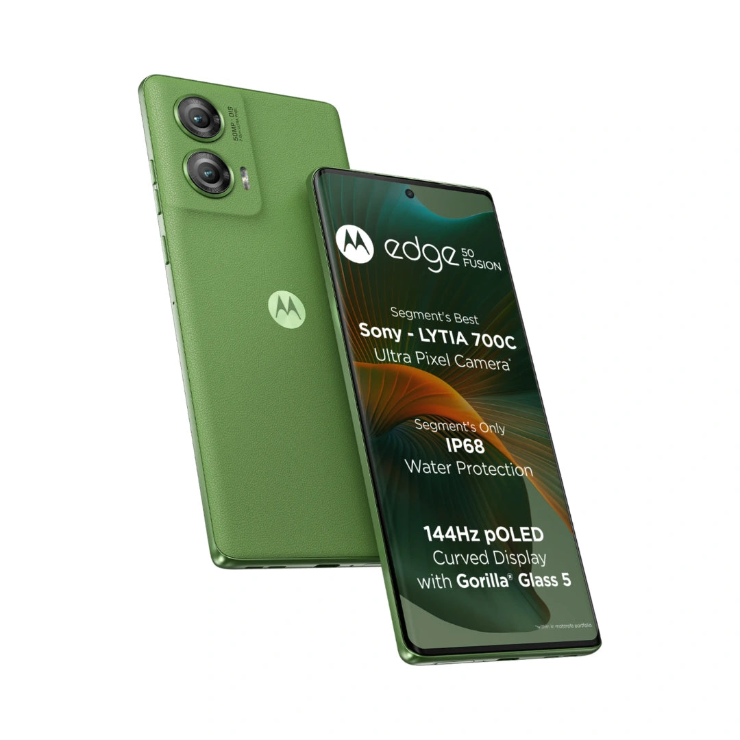 Moto Edge 50 Fusion 5G (Snapdragon 7s Gen 2 & Upto 16 GB RAM | 50MP+13MP |32MP Front Camera | Full HD+ pOLED Endless Edge Display |68 W TurboPower Charge