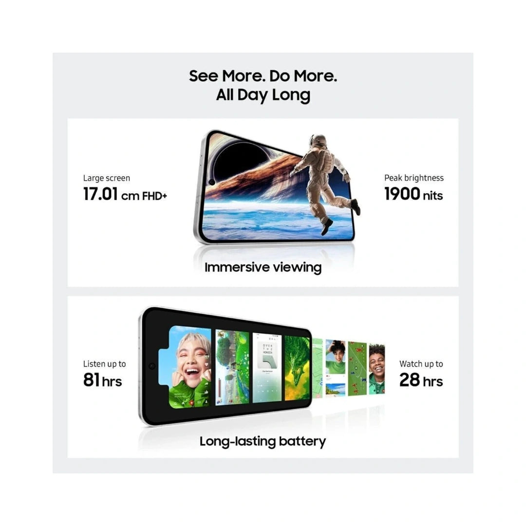 Samsung Galaxy S24 FE 5G AI Smartphone | 6.7 inches AMOLED Display | 50MP Triple Rear Camera| 4700mAh Battery | 10MP Front Camera