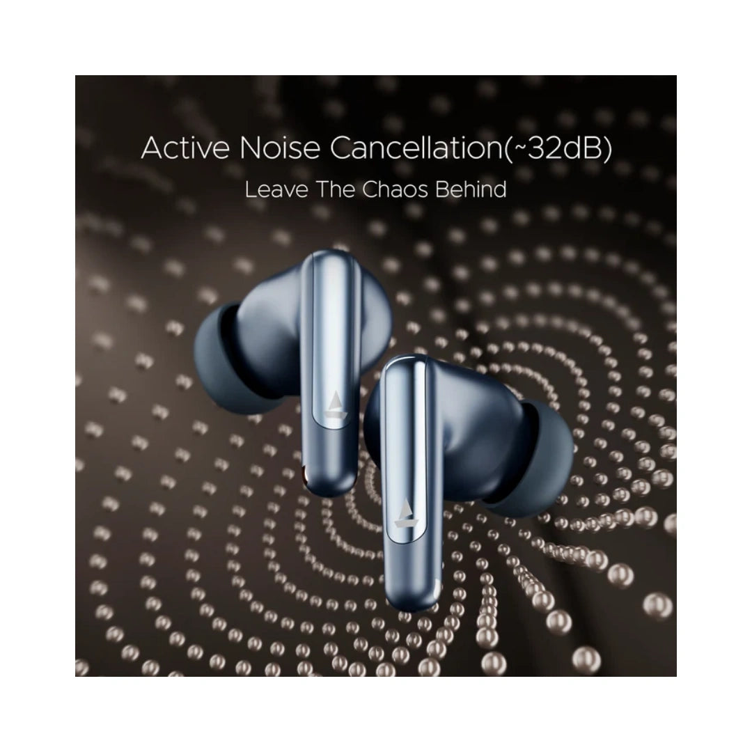 BoAt Airdopes 161 ANC Elite | IPX5 Water Resistance | 50ms Latency (BEAST™ Mode) | Up to 32dB ANC Noise Cancellation