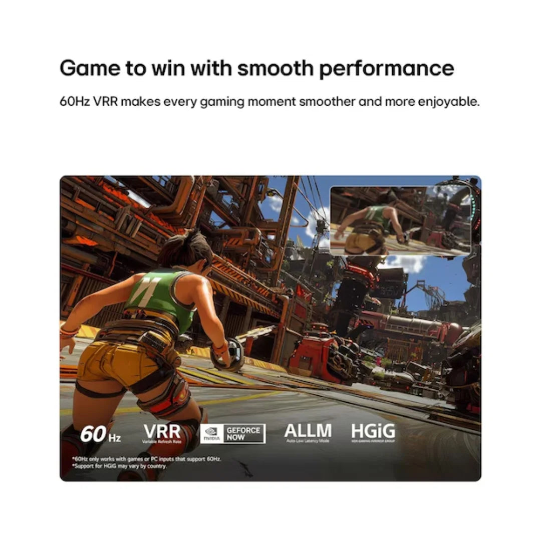 LG 43 inch 43NU880BPLA.ATR Smart TV | 60Hz Refresh Rate | webOS 26 | Alpha 7 AI Processor 4K Gen9 | 4K UHD Display