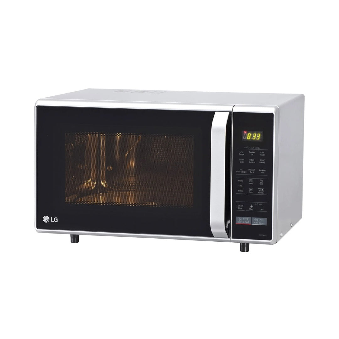 LG 28 L Convection Microwave Oven | Touch Key Pad (Membrane) | Cuisine, Indian Cuisine, fermentation | Quick Defrost