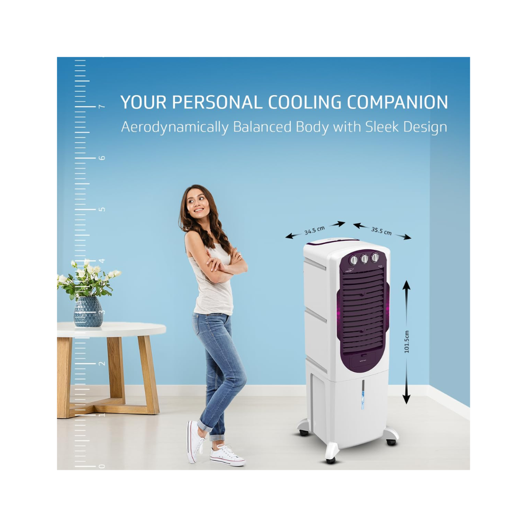 V-Guard Air Cooler | HANDLES FLUCTUATIONS | EXTRA PROTECTION | PERFORMANCE | Longer Air throw distance