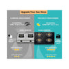 Butterfly Trio 3 Burner Glass Manual Gas Stove | Brass Burner |  Type - Manual Gas Stove | Body Material - Glass