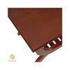 Goodwood U TEAPOY | Rubber Wood | Woden Top |