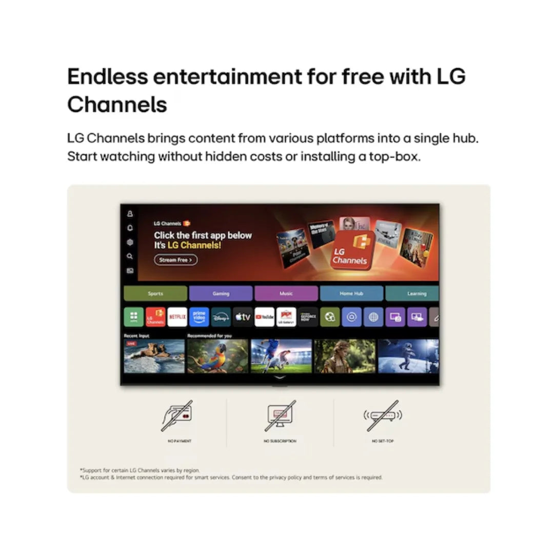 LG 32 inch 32LB653BPLA.ATRHD Smart TV | Alpha 5 AI Processor Gen9 | webOS 26 | 60Hz Refresh Rate | AI Sound Pro