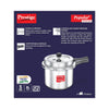 ‎ Prestige 2LTR POP PLUS ALU OUTER SVACHH LID Outer Lid Pressure Cooker | Deep Lid- Controls Spillage | Metallic Safety Plug | Controlled Gasket-release System | Highest Safety- ISI Certified