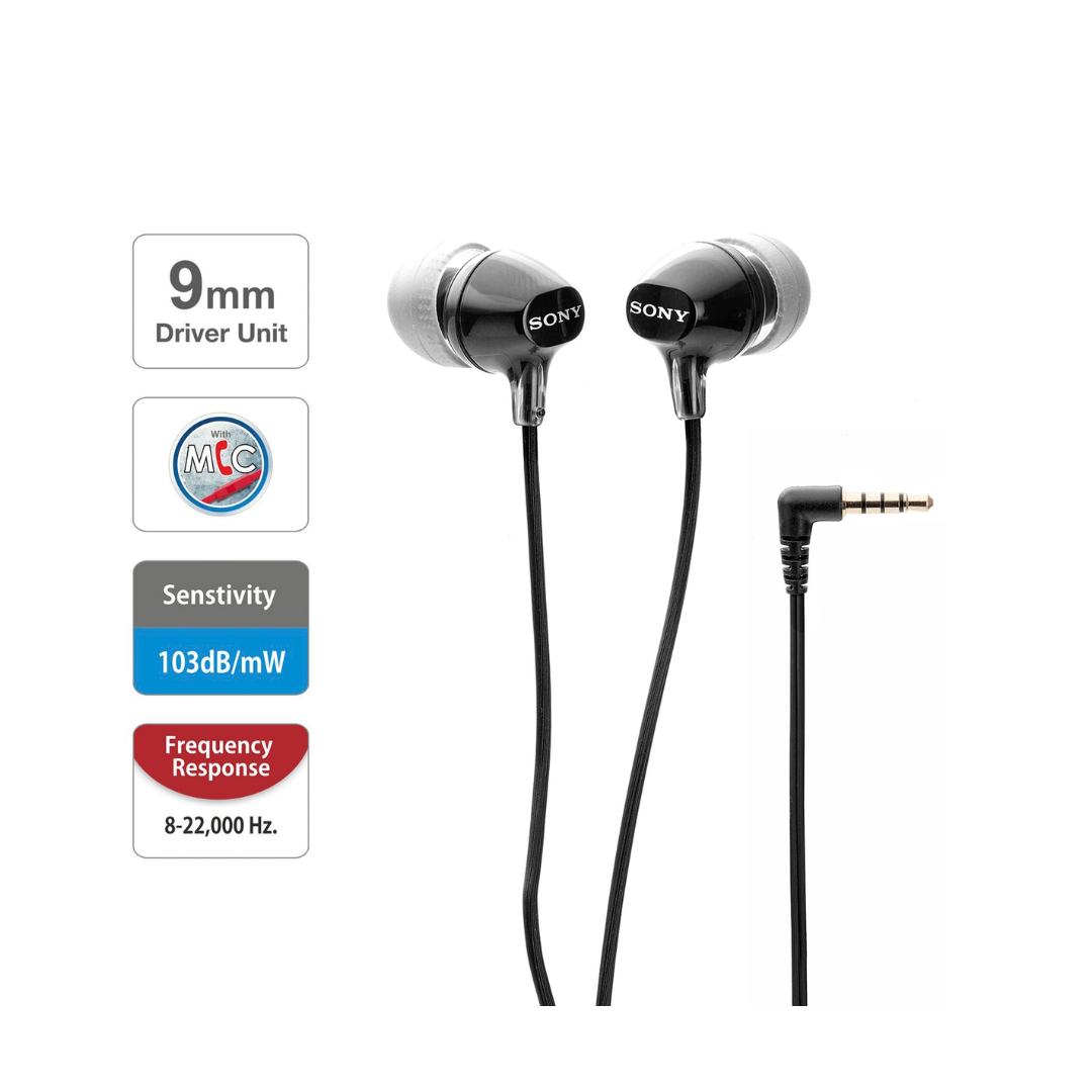 Sony (MDR-EX15AP) Wired Earphone - Specifications
