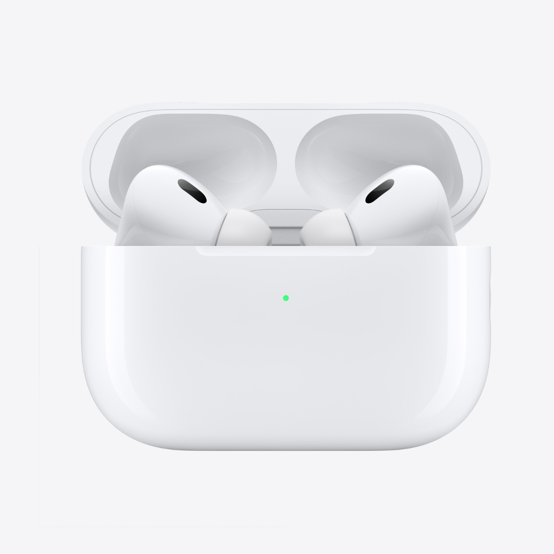 Airpods Pro 2 | Apple H2 headphone Chip | Apple U1 chip in MagSafe Charging Case (USB C) | IP54 Water Resistance | Siri Voice Assistant