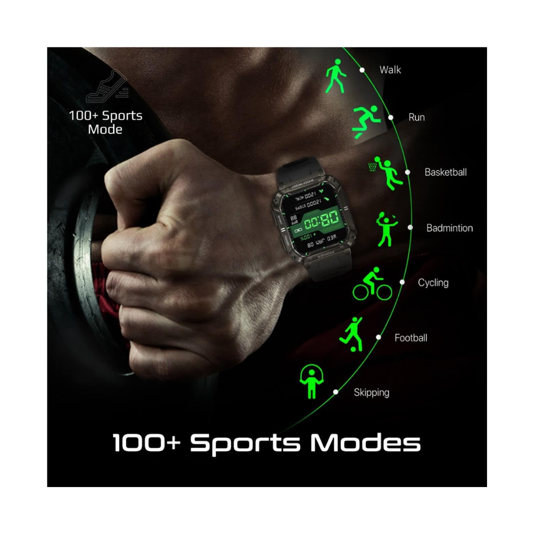 Promate Activelife XWatch-S19 Smart Watch - 100+ Sports Mode