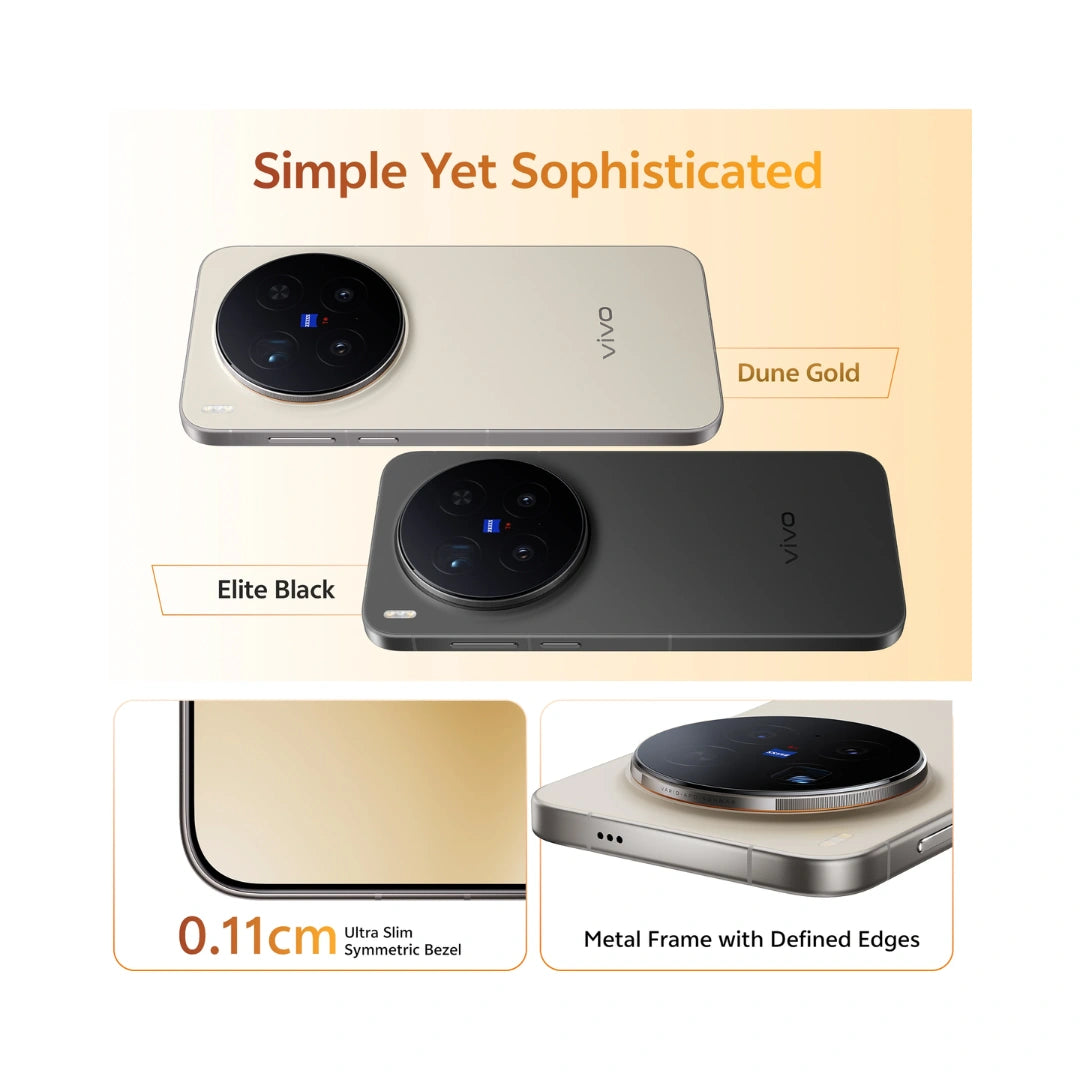 Vivo X300 Pro | MediaTek Dimensity 9500 | AMOLED Display | 200MP Triple Camera | 50MP Front Camera | 6510mAh Battery | 90W Flash Charger