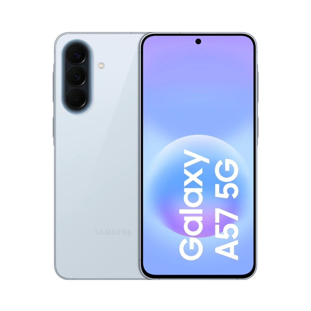 Samsung A57 5G | 6.7 inches Super AMOLED Plus 120 Hz Max Refresh Rate | Exynos 1680 customised for Galaxy | 50MP Main Camera | 12MP Front Camera | 5000mAh Battery