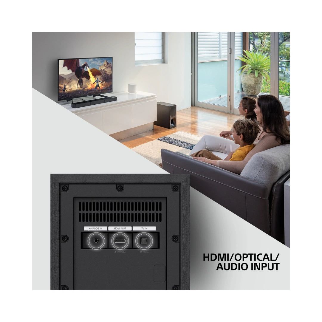 Sony | 5.1 Channel Dolby Digital Soundbar | Home Theatre System with Bluetooth Connectivity | Wattage 400 Watts