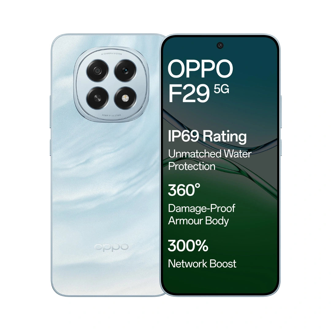 Oppo F29 | AMOLED Display | Qualcomm  Snapdragon  | 16MP Front Camera | 50MP Rear Camera| 6500 mah Battery