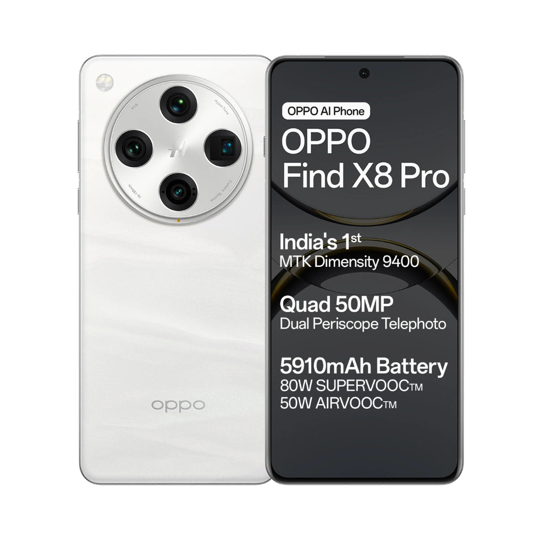 Oppo Find X8 Pro |  AMOLED Display | Mediatek Dimensity | 32MP Front camera | 5910mAh Battery