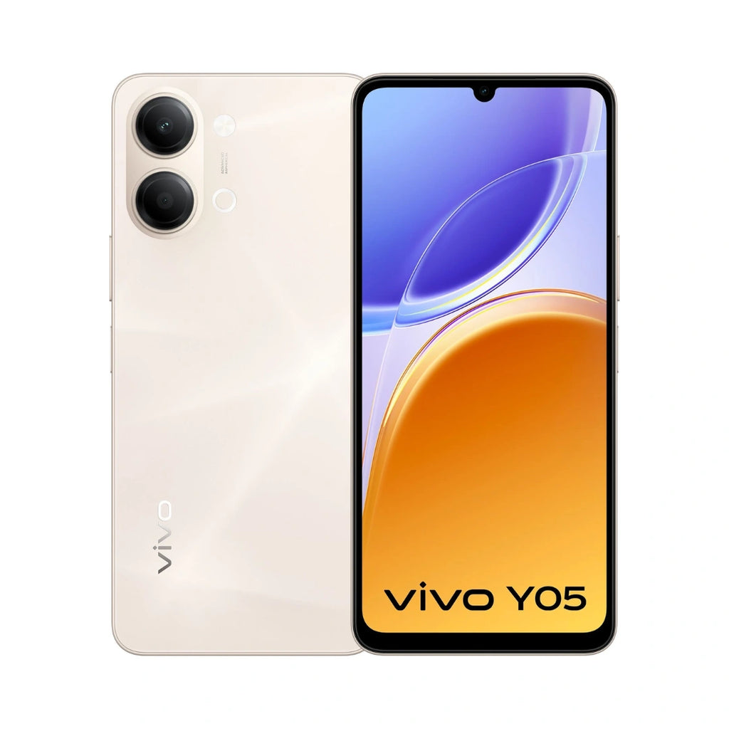 Vivo Y05 | 6.74 inches LCD Display | 120Hz Refresh Rate | Unisoc T7225 Processor | 8MP Rear Camera | 5MP Front Camera | IP65 Water Resistance | 6500mAh Battery