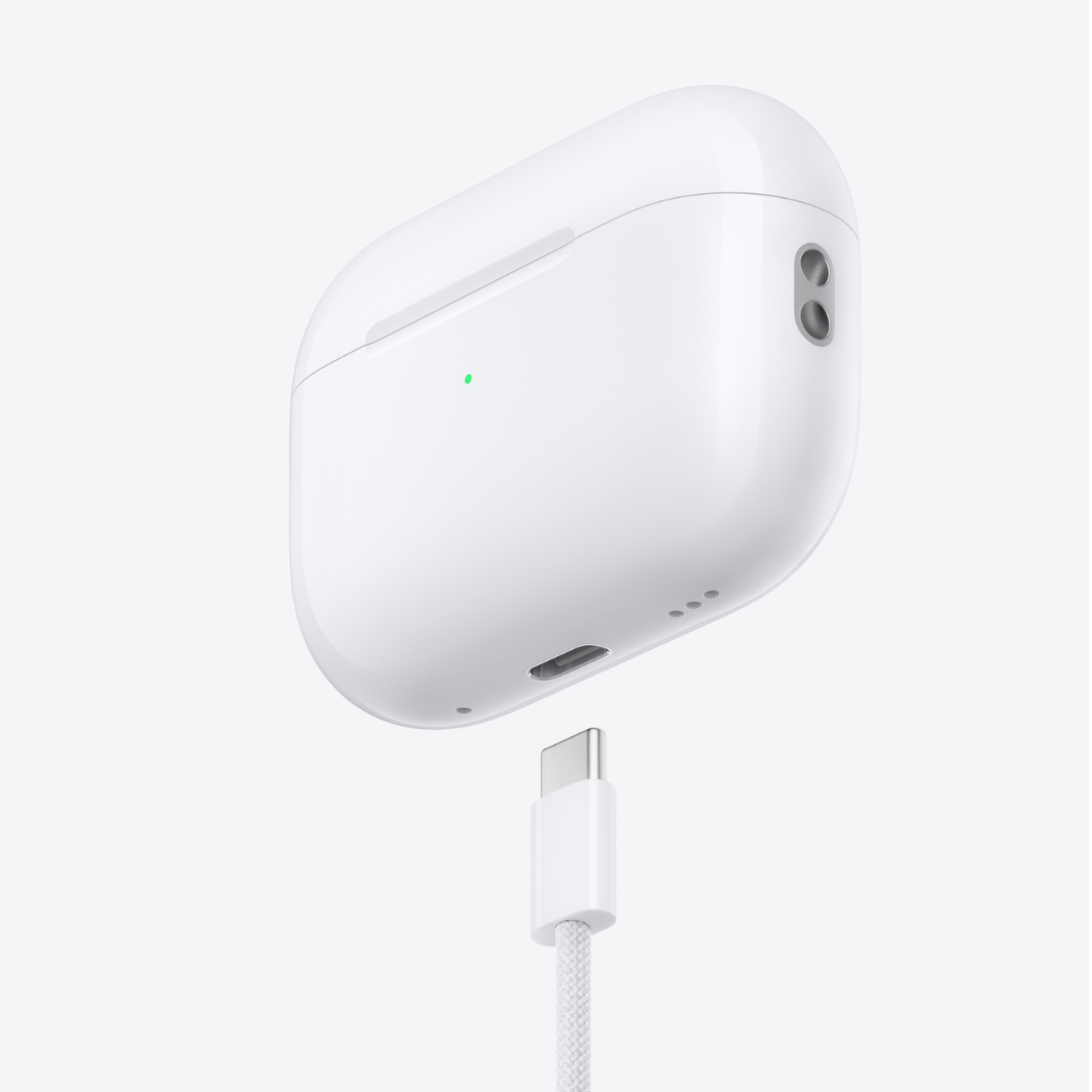 Airpods Pro 2 | Apple H2 headphone Chip | Apple U1 chip in MagSafe Charging Case (USB C) | IP54 Water Resistance | Siri Voice Assistant