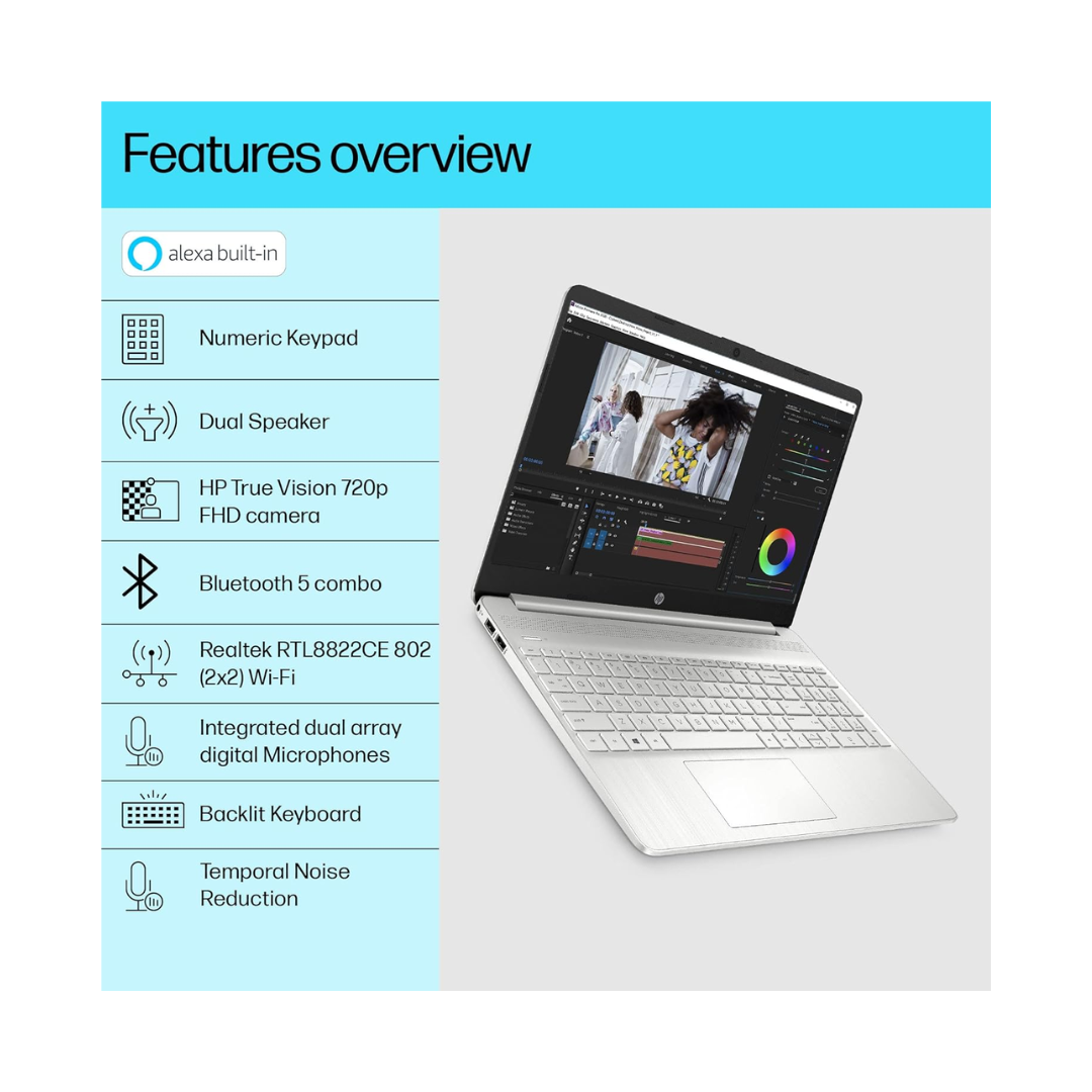 HP 15s-FQ5185TU - Laptop - Other Features