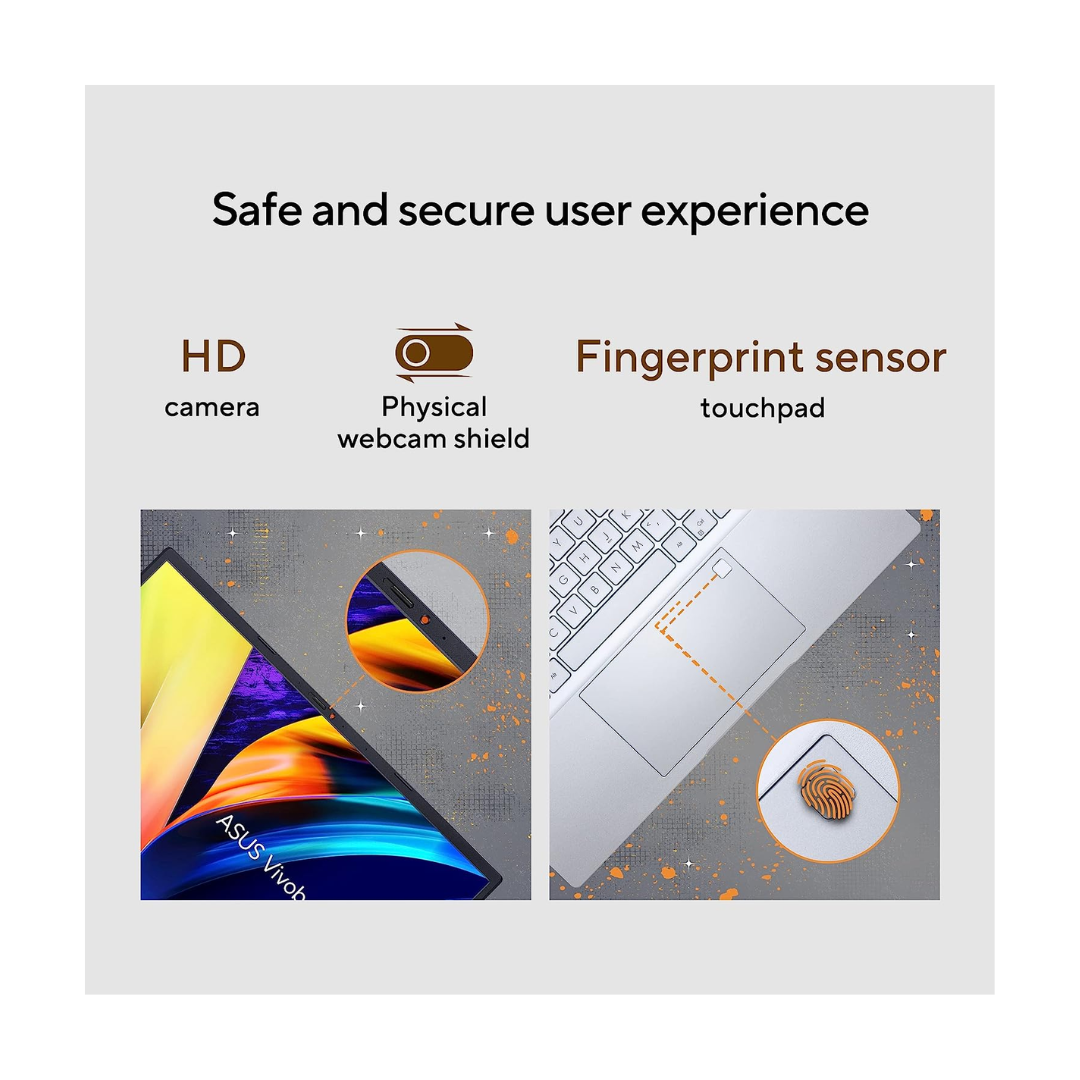 Asus Vivobook 16X Laptop - Safe and Secure User Experience