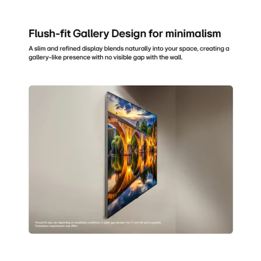 LG 65 inch OLED65G6PLA.ATR | 4K OLED Display | 120Hz Refresh Rate | Alpha 11 AI Processor 4K Gen3 with Dual AI Engine | Dolby Vision HDR Support | webOS 26 | Alpha 11 AI Sound Pro