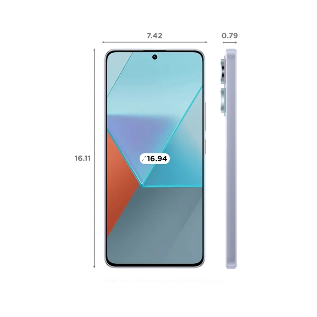 Redmi Note 13 Pro 5G - Dimensions