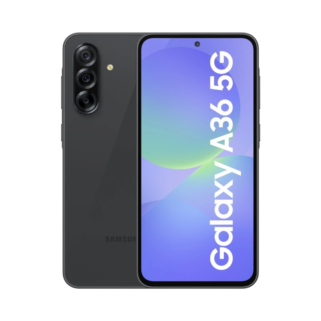Samsung Galaxy A36 5G | 6.7 inches Super AMOLED  Display | Qualcomm Snapdragon 6 Gen 3 | 50MP Rear camera | 12MP Front camera| 5000mAH Battery