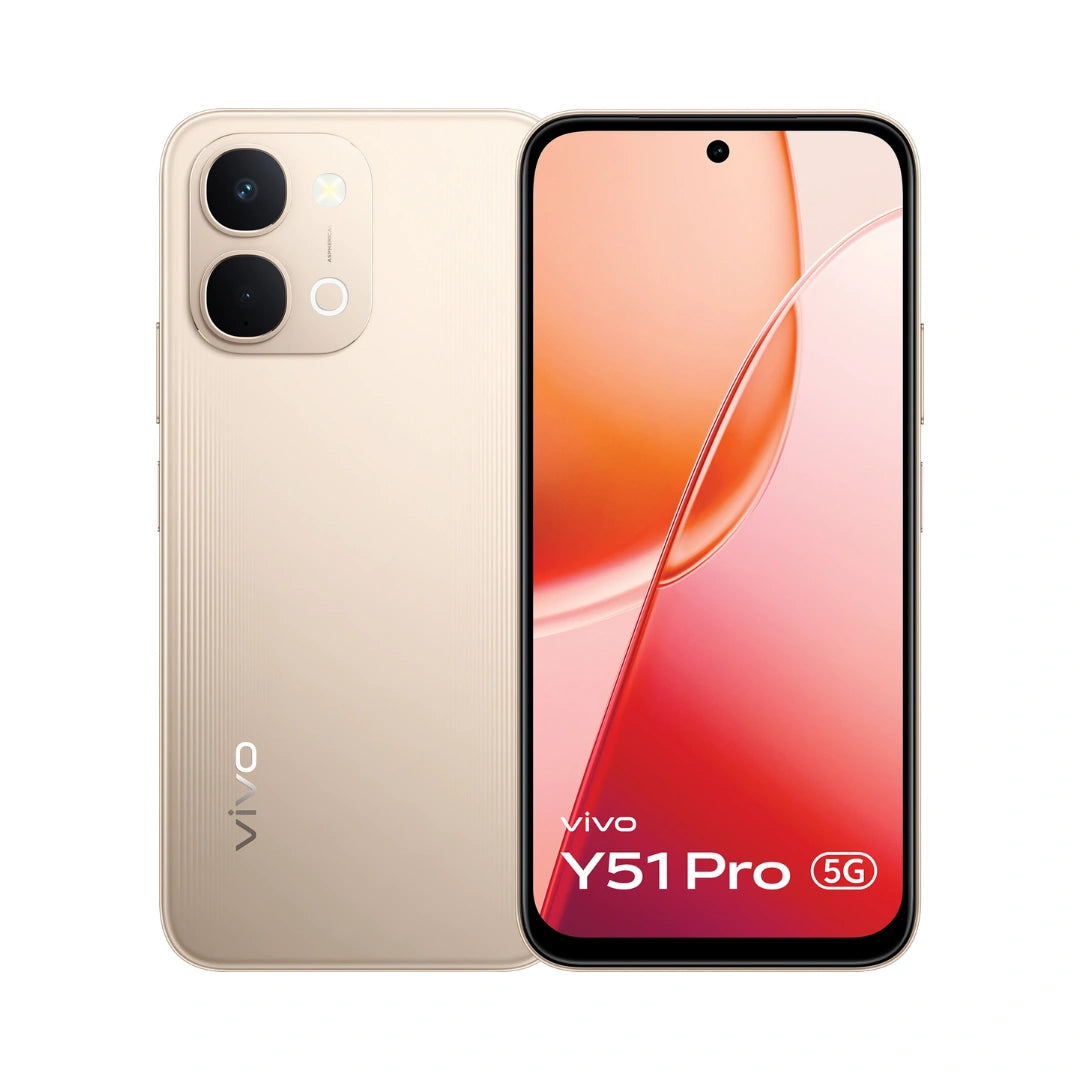 Vivo Y51 Pro 5G | 6.75 inches Display | Mediatek Dimensity 7360 Turbo (4 nm) | 50MP Main Camera | 8MP front Camera | 7200mAh Battery | 44W  Fast Charging