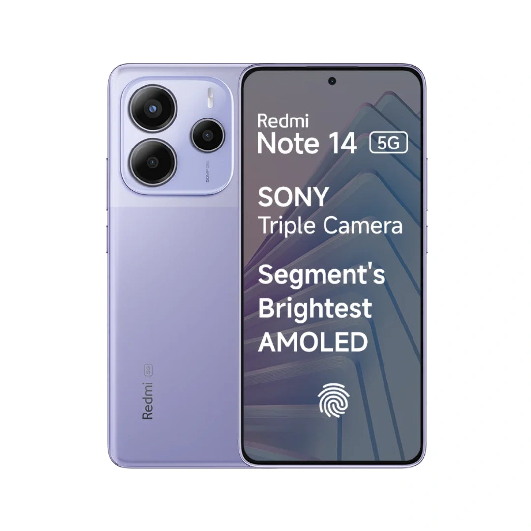 Redmi note 14 5G Mobile Phone | MediaTek Dimensity 7025 Ultra Chipset | AmOLED Display | 50MP Camera | 5110mAh Battery | 5G smartphone