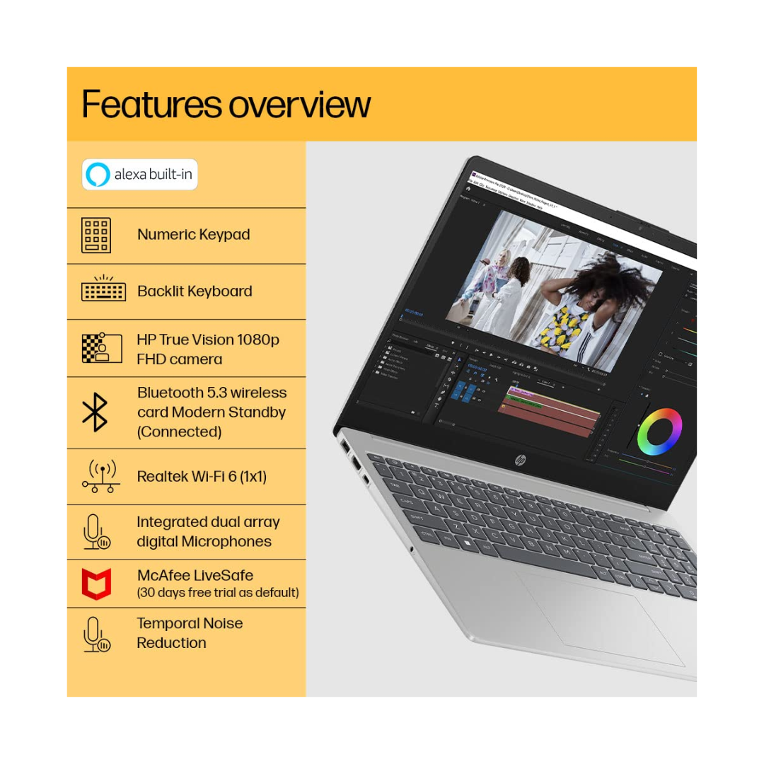 HP 15-FC0030AU - Laptop - Numeric Keyboard