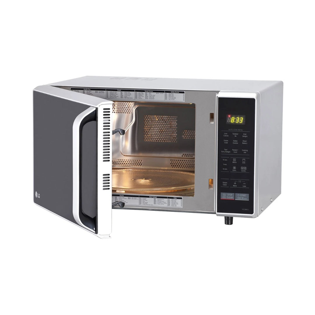 LG 28 L Convection Microwave Oven | Touch Key Pad (Membrane) | Cuisine, Indian Cuisine, fermentation | Quick Defrost