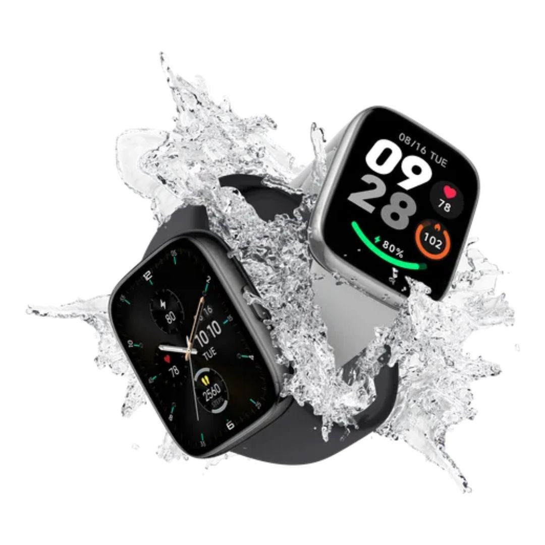 Redmi Smart Watch 3 Active Black| 1.83 Inch Big LCD Display, 5ATM Water Resistant, 12 Days Battery Life, GPS, 100+ Workout Mode, Heart Rate Monitor, Full Scale Fitness Tracking.