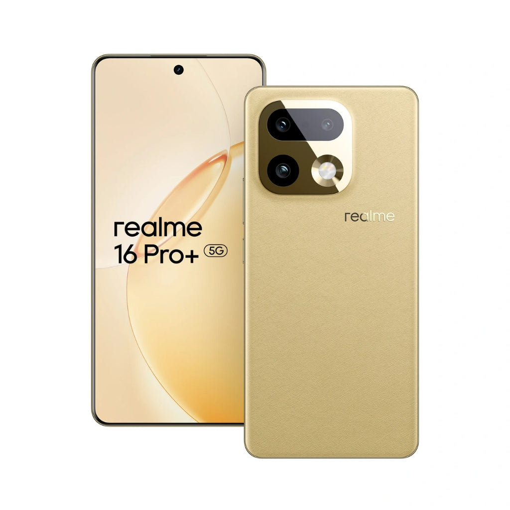 Realme 16 Pro Plus 5G | Qualcomm Snapdragon®7 Gen 4 | 200MP Rear Camera | 50MP Front Camera | AMOLED Display | 7000mAh Battery | 6500 nits Peak Brightness