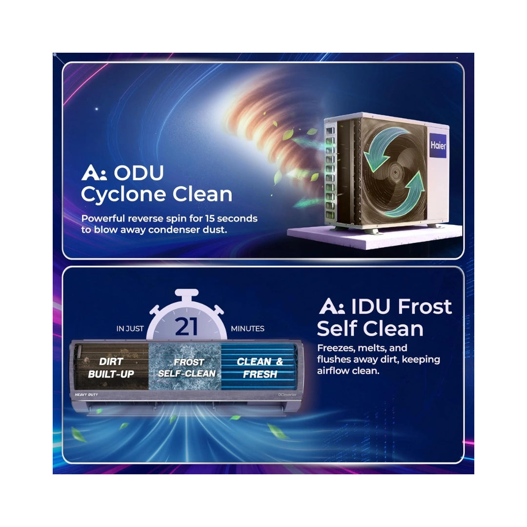 Haier Kinouchi Ultra (1.0) 3 Star AI-ATMOX Smart Split AC